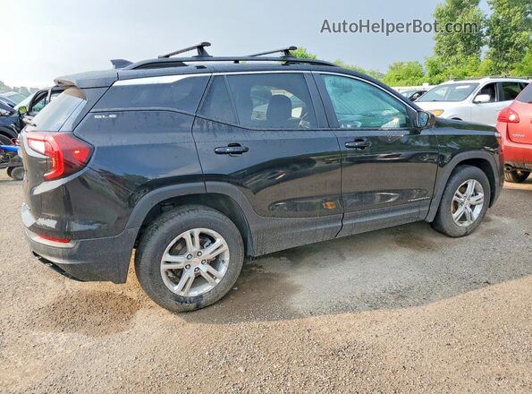 3GKALTEV8NL273090 2022 GMC TERRAIN Черный Задняя правая четверть