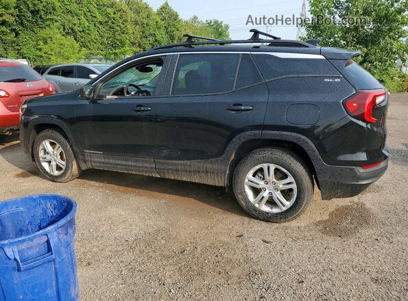 3GKALTEV8NL273090 2022 GMC TERRAIN Черный Задняя левая четверть