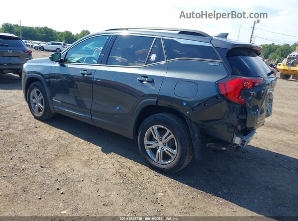3GKALTEV9JL325384 2018 GMC TERRAIN Серый Задняя левая четверть