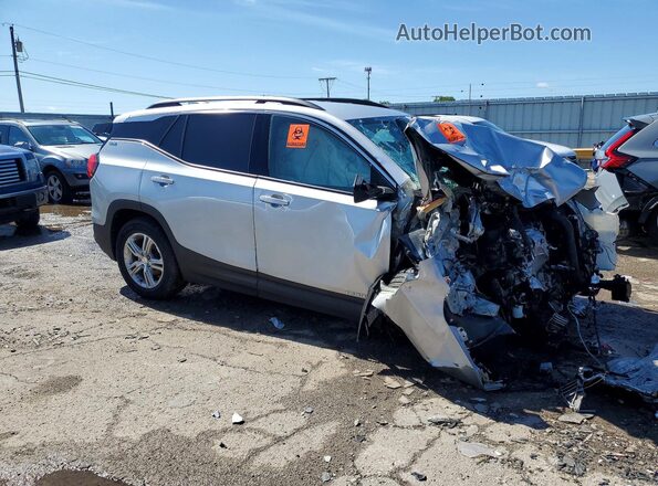3GKALTEV9JL405980 2018 GMC TERRAIN Silver Առջևի աջ