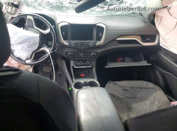 3GKALTEV9JL405980 2018 GMC TERRAIN Silver Առջևի վահանակի տեսք