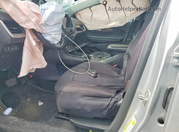 3GKALTEV9JL405980 2018 GMC TERRAIN Silver Սալոնի դիմացի տեսք