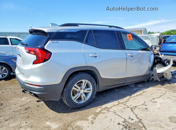 3GKALTEV9JL405980 2018 GMC TERRAIN Silver Հետևի աջ