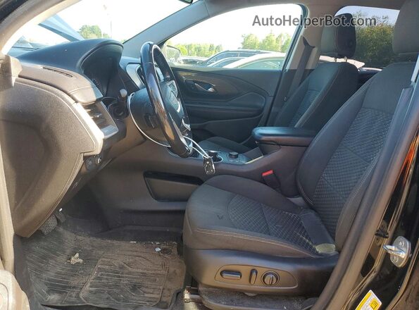 3GKALTEV9KL181238 2019 GMC TERRAIN Черный Вид салона спереди