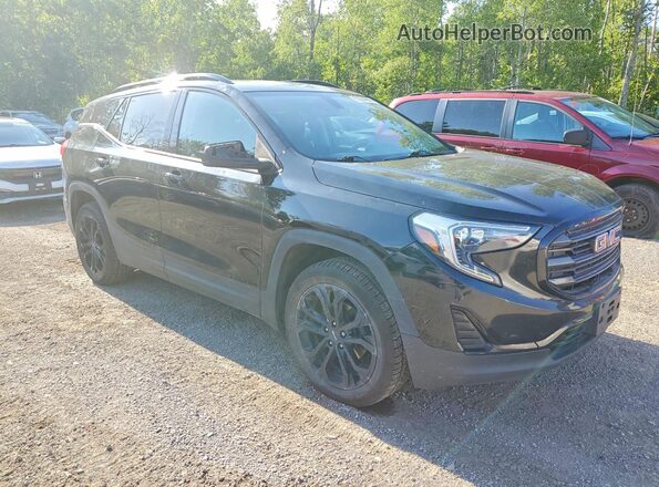 3GKALTEV9KL181238 2019 GMC TERRAIN Черный Передняя правая четверть