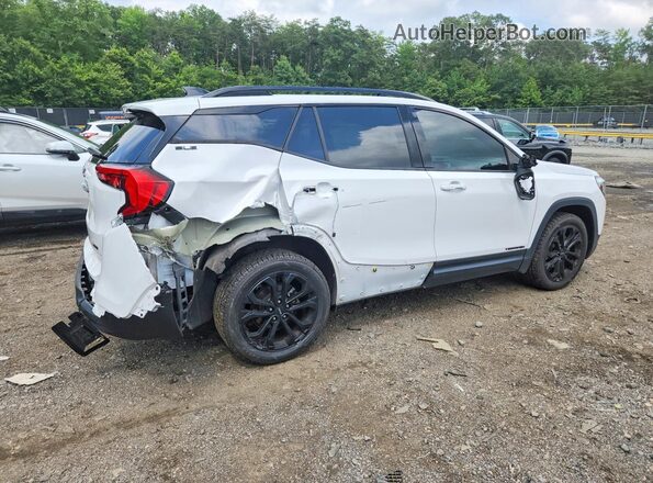 3GKALTEV9KL256309 2019 GMC TERRAIN White Tył prawy