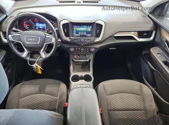 3GKALTEV9KL351985 2019 GMC TERRAIN Brown Vista del salpicadero