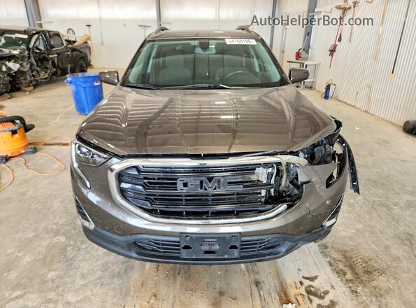 3GKALTEV9KL351985 2019 GMC TERRAIN Brown Vista frontal