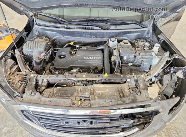 3GKALTEV9KL351985 2019 GMC TERRAIN Brown Vista del compartimento del motor