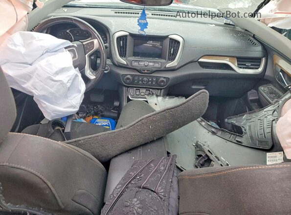 3GKALTEV9KL377115 2019 GMC TERRAIN Gray Widok deski rozdzielczej
