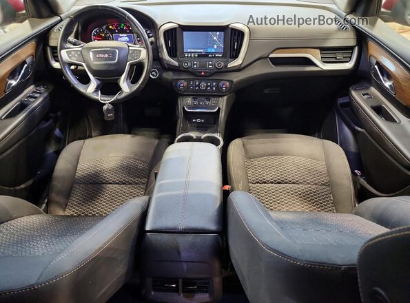 3GKALTEV9LL192127 2020 GMC TERRAIN Бордовый Вид панели приборов