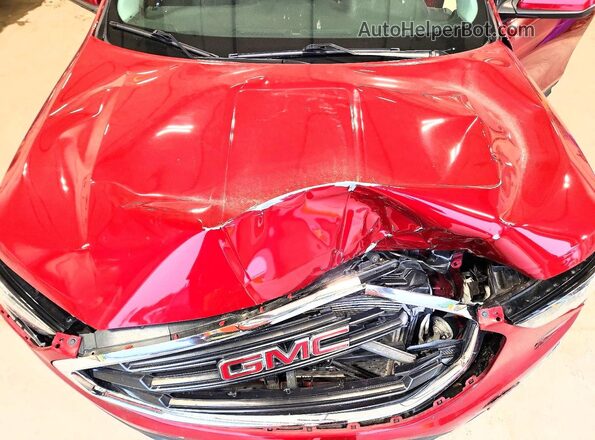 3GKALTEV9LL192127 2020 GMC TERRAIN Бордовый Вид подкапотного пространства