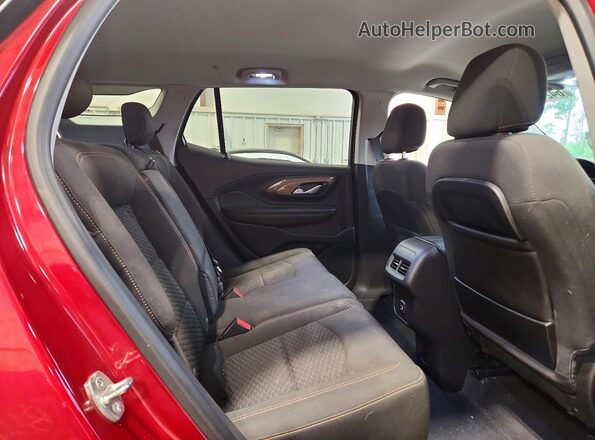 3GKALTEV9LL192127 2020 GMC TERRAIN Бордовый Вид задней части салона