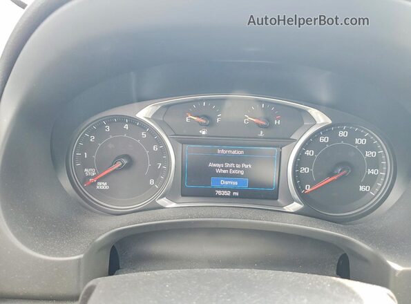 3GKALTEV9LL282796 2020 GMC TERRAIN Silver Vista del cuadro de instrumentos