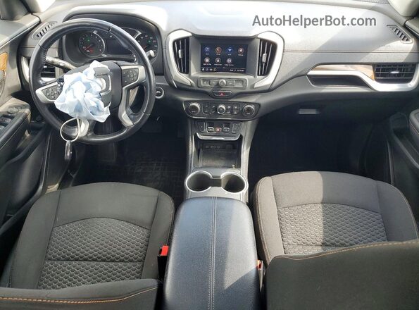 3GKALTEV9LL282796 2020 GMC TERRAIN Silver Vista del salpicadero