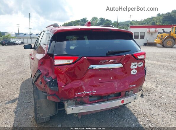 3GKALTEV9NL146199 2022 GMC TERRAIN Red წინა ხედი