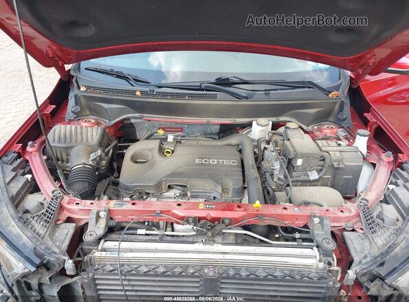 3GKALTEV9NL146199 2022 GMC TERRAIN Red უკანა ხედი