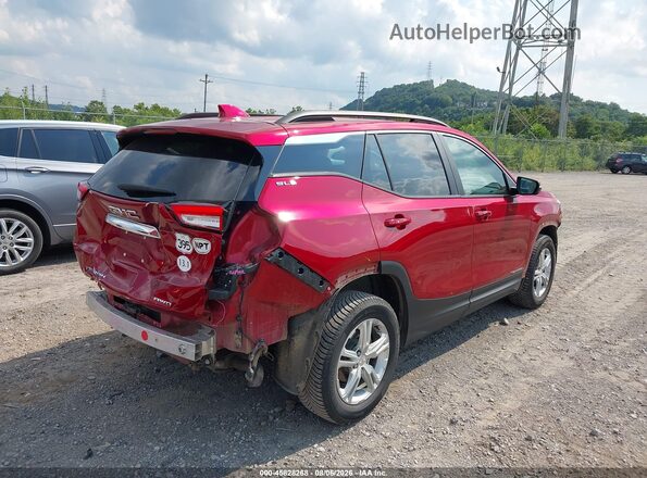 3GKALTEV9NL146199 2022 GMC TERRAIN Red უკანა მარჯვენა