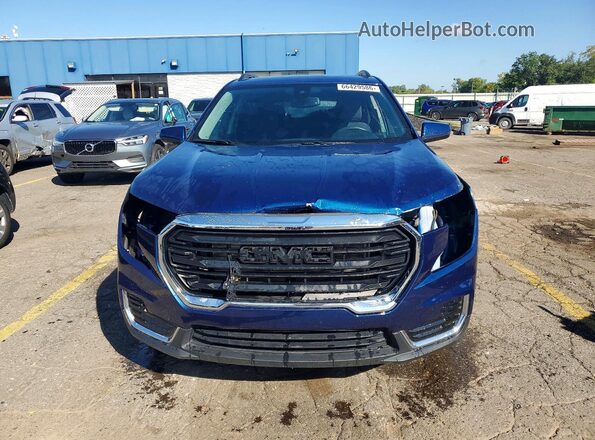 3GKALTEV9NL215344 2022 GMC TERRAIN Blue Vista del cuadro de instrumentos