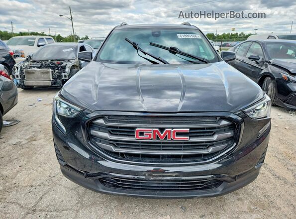 3GKALTEVXML370015 2021 GMC TERRAIN Black წინა ხედი