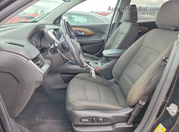 3GKALTEVXML370015 2021 GMC TERRAIN Black წინა სალონის ხედი