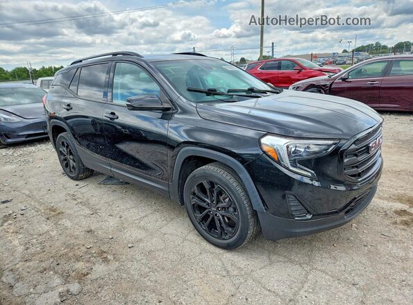 3GKALTEVXML370015 2021 GMC TERRAIN Black წინა მარჯვენა