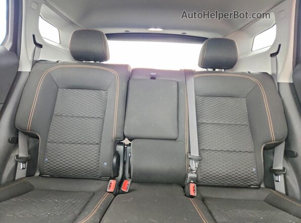 3GKALTEVXML370015 2021 GMC TERRAIN Black უკანა სავარძლების ხედი