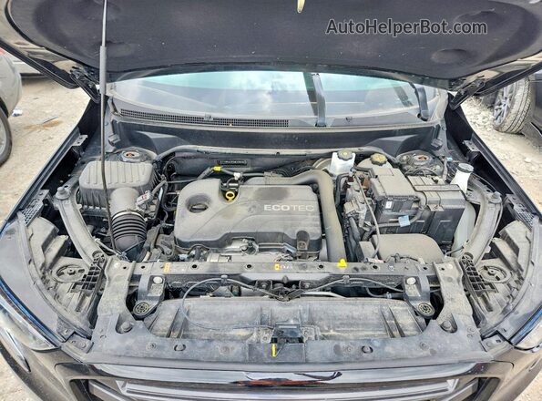 3GKALTEVXML370015 2021 GMC TERRAIN Black ძრავის განყოფილების ხედი
