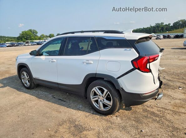3GKALTEX0JL122322 2018 GMC TERRAIN White Trasero izquierdo