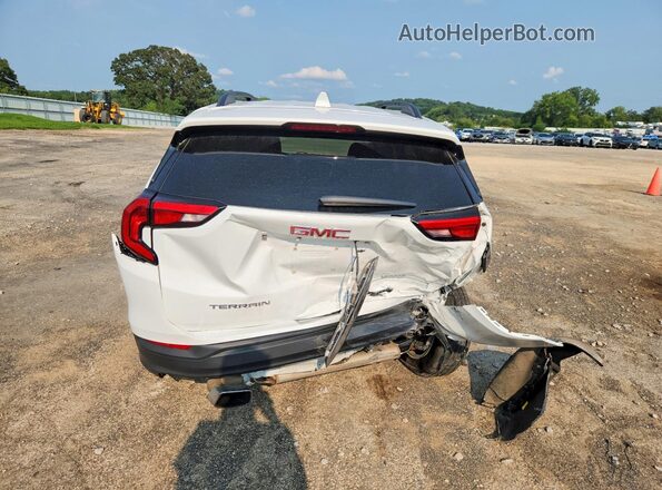 3GKALTEX0JL122322 2018 GMC TERRAIN White Vista trasera