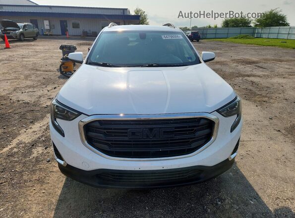3GKALTEX0JL122322 2018 GMC TERRAIN White Vista frontal