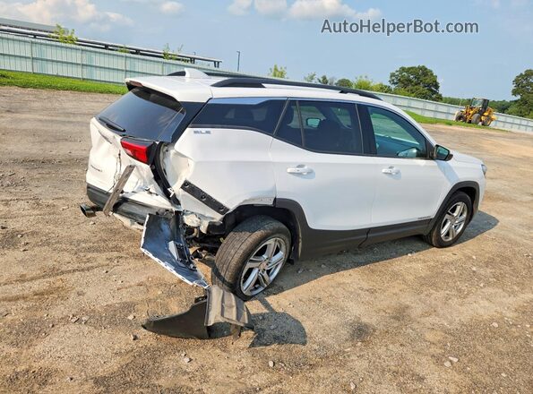 3GKALTEX0JL122322 2018 GMC TERRAIN White Trasero derecho