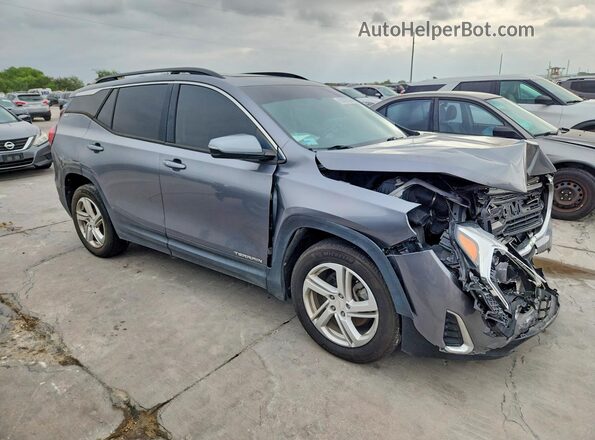 3GKALTEX4JL407976 2018 GMC TERRAIN Gray Առջևի աջ