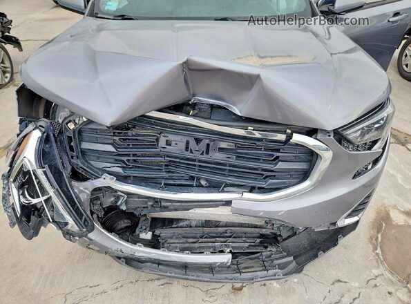 3GKALTEX4JL407976 2018 GMC TERRAIN Gray Շարժիչի բաժամունքի տեսք