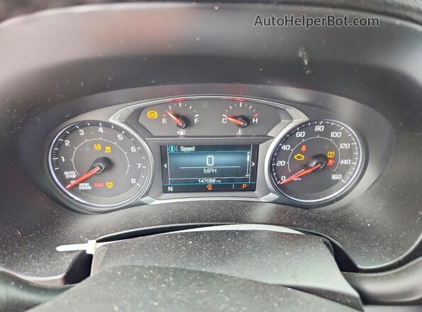 3GKALTEX4JL407976 2018 GMC TERRAIN Gray Սարքավորումների վահանակի տեսք