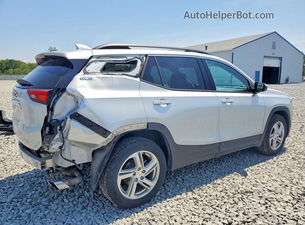 3GKALTEX5JL149161 2018 GMC TERRAIN Серебряный Задняя правая четверть