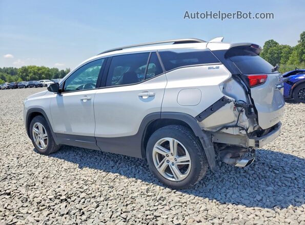 3GKALTEX5JL149161 2018 GMC TERRAIN Серебряный Задняя левая четверть