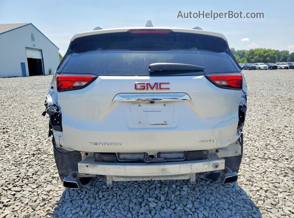 3GKALTEX5JL149161 2018 GMC TERRAIN Серебряный Вид сзади