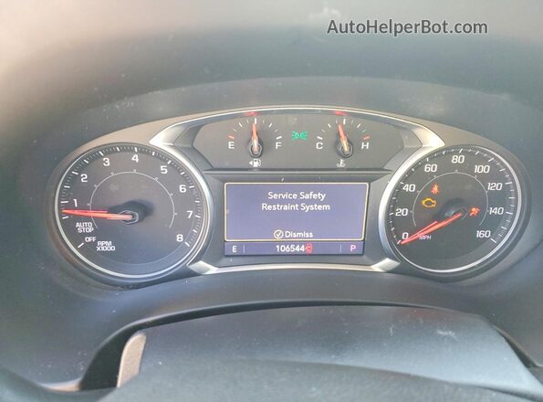 3GKALTEX8KL101798 2019 GMC TERRAIN Red Սարքավորումների վահանակի տեսք