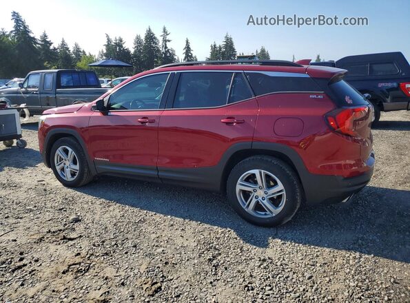 3GKALTEX8KL101798 2019 GMC TERRAIN Red Հետևի ձախ