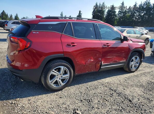 3GKALTEX8KL101798 2019 GMC TERRAIN Red Հետևի աջ