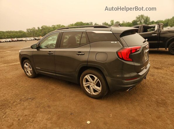 3GKALTEX9JL164682 2018 GMC TERRAIN Gray Tył lewy