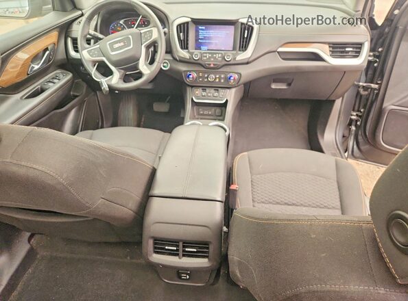 3GKALTEX9JL164682 2018 GMC TERRAIN Gray Widok deski rozdzielczej