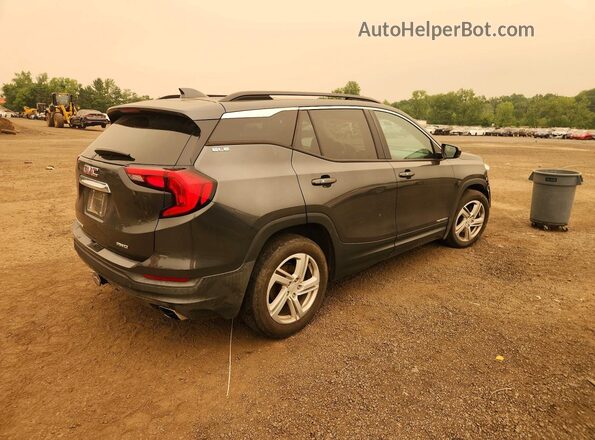3GKALTEX9JL164682 2018 GMC TERRAIN Gray Tył prawy