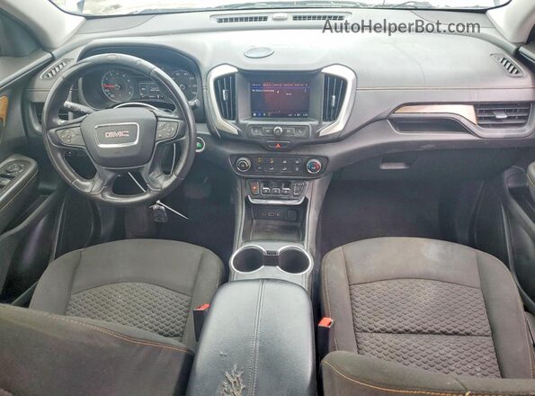 3GKALTEXXJL128371 2018 GMC TERRAIN Silver Vista del salpicadero