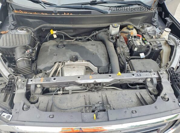 3GKALTEXXJL128371 2018 GMC TERRAIN Silver Vista del compartimento del motor