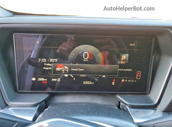 3GKALUEG0TL340219 2026 GMC TERRAIN White Instrument cluster view