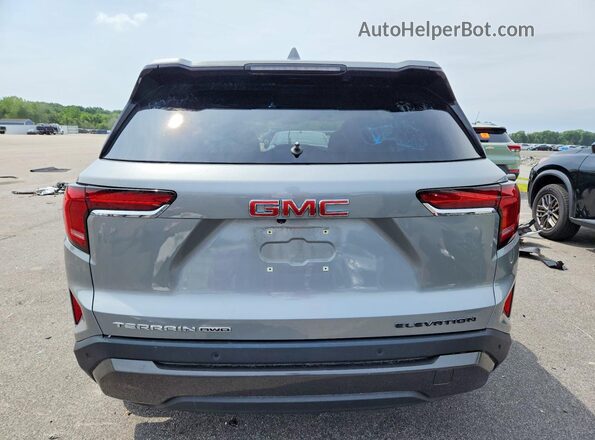 3GKALUEG1SL221366 2025 GMC TERRAIN Silver უკანა ხედი