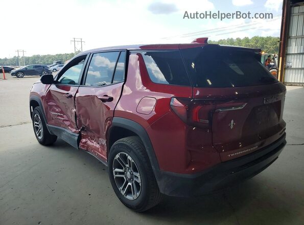 3GKALUEG3SL272335 2025 GMC TERRAIN Red უკანა მარცხენა