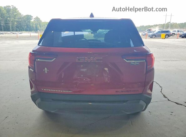 3GKALUEG3SL272335 2025 GMC TERRAIN Red უკანა ხედი